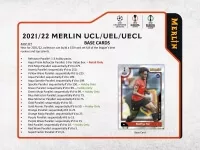 2021-2022 Topps Champions League Merlin Chrome Hobby Balíček - fotbalové karty - plnění 2