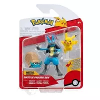 BAlení Pokémon Battle Figure 3-Pack Pikachu, Omanyte, Lucario