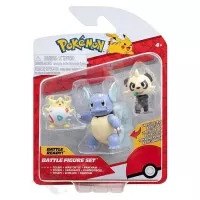 Pokémon Battle Figure Set Figure 3-Pack Togepi, Pancham, Wartortle