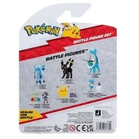 Balení Pokkémon akčních figurek 3-Pack