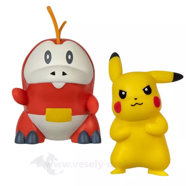 Pokémon akčné figúrky Pikachu a Fuecoco 5 cm