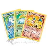 Herní balíčky jsou postavené na 3 Kanto Pokémonech