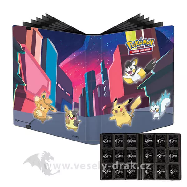 Pokémon A4 album na 360 karet - Gallery Series Shimmering Skyline