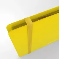 Album na karty Gamegenic Casual 8-Pocket Yellow se zavíráním na gumu