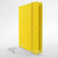 Album na karty Gamegenic Casual 8-Pocket Yellow - zavřené album stahovací gumou