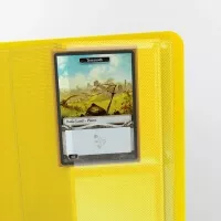 Album na karty Gamegenic Casual 8-Pocket Yellow - vkládání karet do alba je z boku