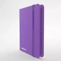 Album na karty Gamegenic Casual 8-Pocket Purple - zavřené album stahovací gumou