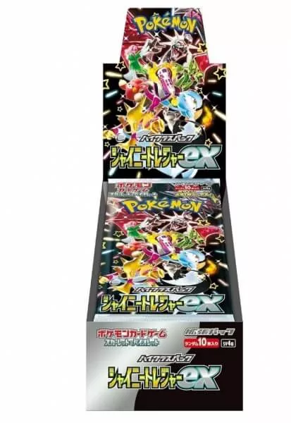 Pokémon Scarlet and Violet Shiny Treasure ex Booster Box - japonsky