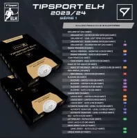 exclusive Box Tipsport extraliga 2023-2024 první série poměr vkládání karet a garance