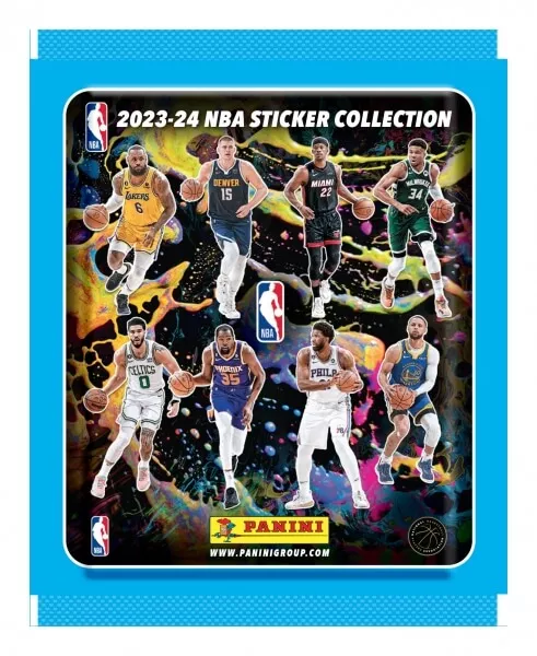 2023-24 NBA basketbalové samolepky - balíček