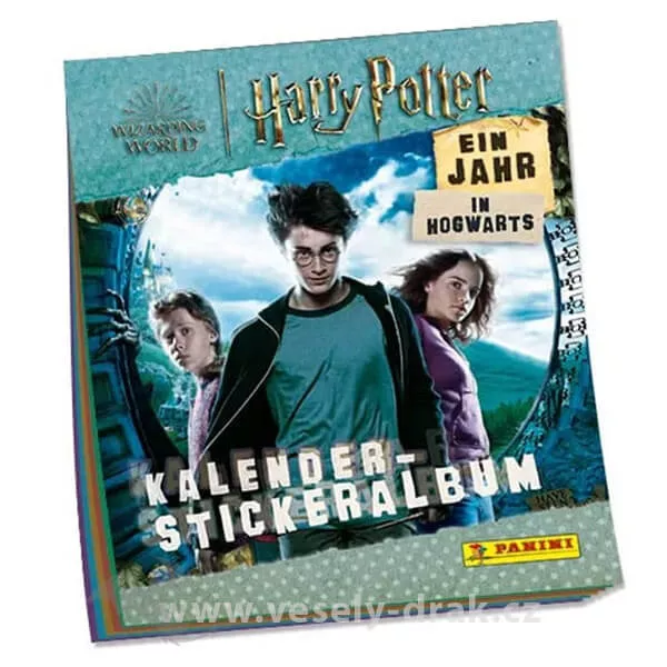 Harry Potter A Year in Hogwarts - album na samolepky a karty - DE