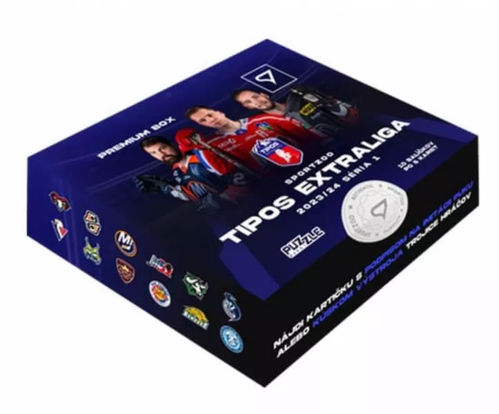 Hokejové karty Tipos extraliga 2023-2024 Premium box 1. séria