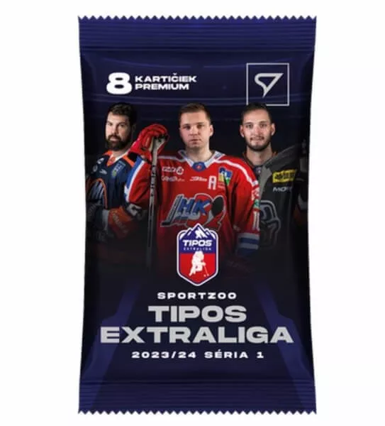 Hokejové karty Tipos extraliga 2023-2024 Premium balíček 1. séria