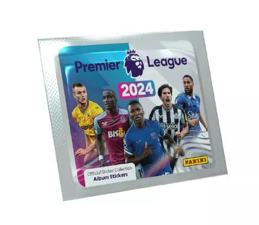 Futbalové samolepky Panini Premier League 2023/2024 - balíček