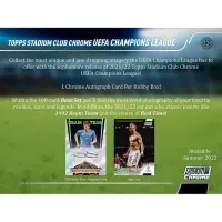2021-2022 Topps UEFA Champions League Stadium Club Chrome Hobby Box - fotbalove karty 2