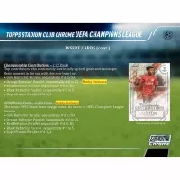 2021-2022 Topps UEFA Champions League Stadium Club Chrome Hobby Box - fotbalove karty 5