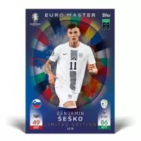 EURO 2024 Topps Match Attax Mega Multipack EURO Master Limited Edition Benjamin Sesko