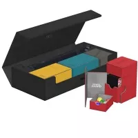 Krabice na karty Ultimate Guard Superhive 550+ XenoSkin Monocolor - ukázka plnění