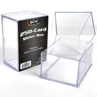 Plastova krabice na karty BCW na 250 karet 2-dilna 2