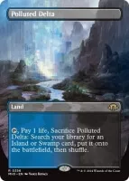 Magic the Gathering Modern Horizons 3 karta Polluted Delta