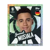 Topps EURO 2024 samolepky Germany Jamal Musiala