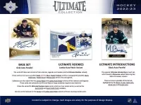 2022-2023 NHL Upper Deck Ultimate Collection Hobby 2