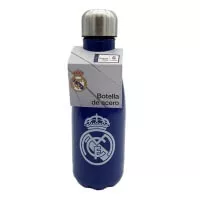 Láhev v barvách fotbalového klubu Real Madrid
