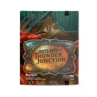 Zadní strana alba Magic the Gathering velikosti A5 edice Outlaws of Thunder Junction