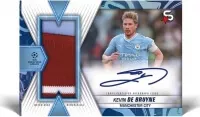 Fotbalove karty Topps 2023-2024 UEFA Superstars Certified Autograph Issue Memorabilia Kevin De Bruyne