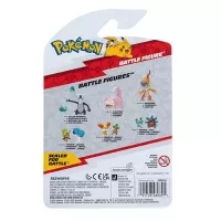 Zadní strana balení Pokémon Battle Figure