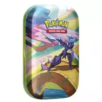 Malá plechovka Pokémon se 2 balíčky karet - Ceruledge a Goomy