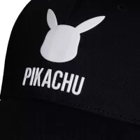 Černá kšiltovka s motivem Pokémona Pikachu