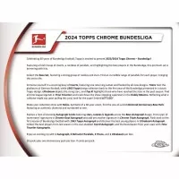 2023-2024 Topps Bundesliga Chrome Hobby