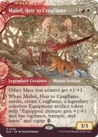 Magic the Gathering Bloomburrow karta Mabel, Heir to Cragflame