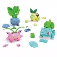 Pokemon stavebnice MEGA Construction Set - Grass-Type Trainer Team pokemoni