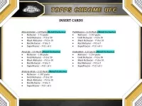 Topps UFC Chrome Blaster Box 2024 3