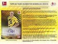 2023-24 Topps Bundesliga 60 Years Celebration 1