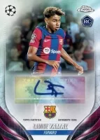 2023-2024 Topps Chrome UEFA Club Competition Hobby karta Lamine Yamal