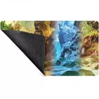 Hraci podlozka Magic the Gathering - Bloomburrow - Season Lands Swamp (Four Seasons) prehnuta