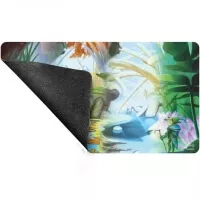 Hraci podlozka Magic the Gathering - Bloomburrow - Season Lands Island (Four Seasons) prehnuta