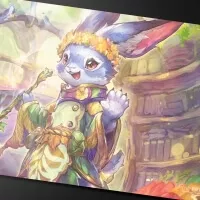 Hraci podlozka Magic the Gathering - Bloomburrow - Ms. Bumbleflower umelecka