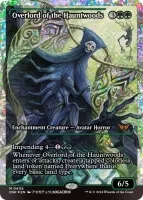 Magic the Gathering Duskmourn House of Horror karta Overlord of the Hauntwoods