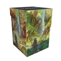 Bloomburrow Season Lands: Swamp (Summer) 100+ Deck Box Black for Magic: The Gathering