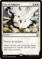 Magic the Gathering Foundations karta Day of Judgement