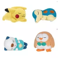 Set spících plyšáků Pokémon o velikosti cca 13 cm