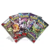 V adventním kalendáři Pokémon je 5 balíčků karet