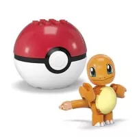 Stavebnice Pokémon s figurkou Charmander a Poké Ball