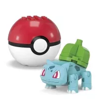 Pokémon stavebnice - figurka Bulbasaur s Pokéballem