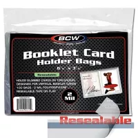 Obaly na karty typu booklet BCW (vertical) - 100 ks
