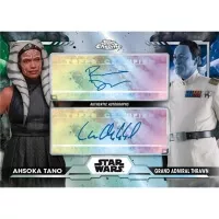 Ukázka karet setu Topps Star Wars Chrome 2024